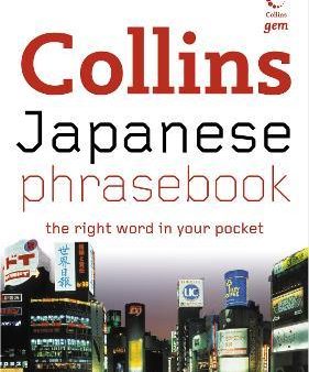 Collins Japanese Phrasebook Hot on Sale