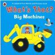 What s That? Big Machines A Ladybird First Words and Pictures Book Fashion