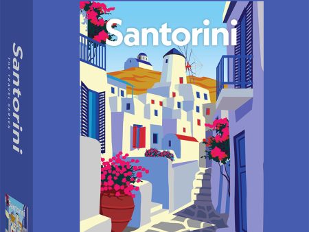 The Travel Series 500pc Jigsaw: Santorini on Sale