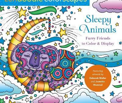 Zendoodle Colorscapes: Sleepy Animals : Furry Friends to Color & Display For Cheap