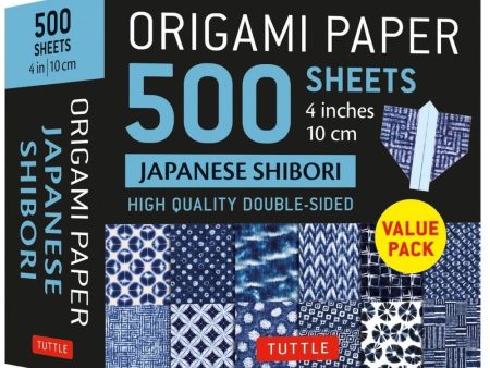 Origami Paper 500 sheets Japanese Shibori 4  Supply