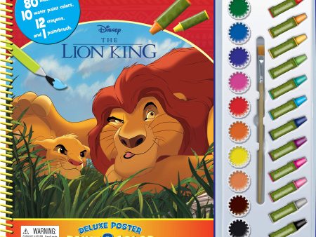 Disney The Lion King Deluxe Poster Paint & Color on Sale