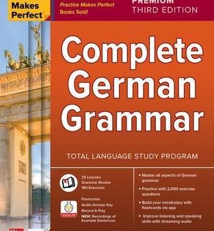 Practice Makes Perfect: Complete German Grammar, Premium 3E For Sale