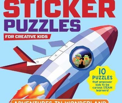 Sticker Puzzles for Creative Kids; Adventures in Wonderland For Discount