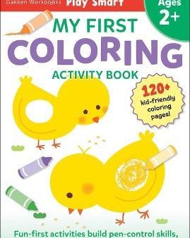 My First Coloring Activity Book (Ages 2+) For Cheap