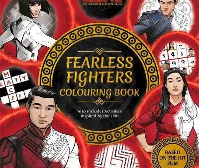 Marvel Studios: Shang Chi & the Legend of the Ten Rings : Fearless Fighters Colouring Book on Sale