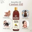 Newish Premium Castor Oil for Hair Growth, Skin and Eyebrow| Pure Cold Pressed 200ML (Pack Of 2) Discount