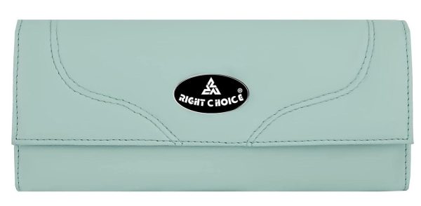 Right choice caual party hand clutch women wallet (turquoise) on Sale