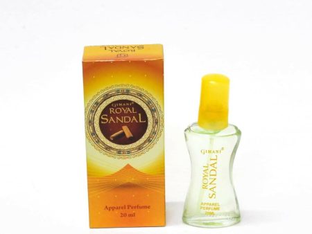 Gimani royal sandal for unisex perfume (20ml, pack of 2) Online now